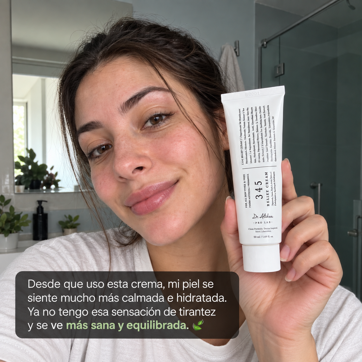 345 Relief Cream ® – Fórmula calmante coreana con Centella Asiática y Ceramidas