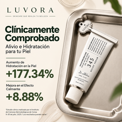 345 Relief Cream ® – Fórmula calmante coreana con Centella Asiática y Ceramidas