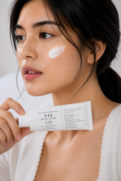 345 Relief Cream ® – Fórmula calmante coreana con Centella Asiática y Ceramidas | Piel sensible